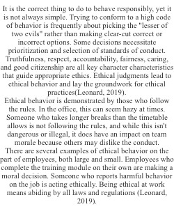 M4 - Ethics applied discussion